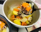 簡単☆トロトロ牛すじカレー作り方5写真