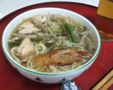 無油塩ラーメン（血管ダイエット1240）作り方4写真