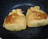 ヘルシー！お揚げのネギ味噌焼き作り方5写真