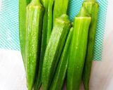 NEBANEBAオクラとトマトの和え物☆作り方1写真