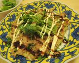 パクチー＆お好み焼き作り方2写真