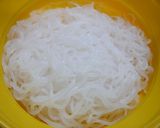 簡単！ＵＨＡ味覚糖☆青椒肉絲のまんま麺作り方1写真