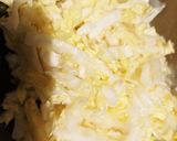 寿司酢の粉で作る、白菜ごま酢漬け作り方1写真