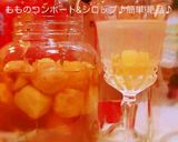 超簡単!炊飯器で作る♪桃のコンポート作り方3写真