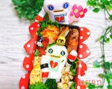 『ガラピコぷ~♡ガラピコ』弁当♡キャラ弁作り方20写真