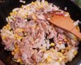 フライパンで焼肉ご飯作り方4写真