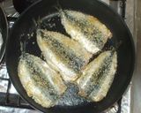 魚いわしのカレーパン粉焼き♪簡単作り方9写真