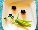 黒豆でホタル作り方4写真