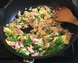 雑な男料理：簡単な絶品チャーハン①作り方5写真