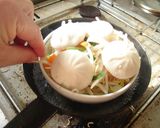 最速の蒸し野菜の小籠包添え作り方8写真