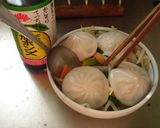 最速の蒸し野菜の小籠包添え作り方15写真