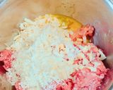 レンコン入り甘酢のシャキシャキハンバーグ作り方3写真