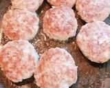 レンコン入り甘酢のシャキシャキハンバーグ作り方6写真