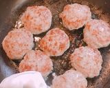 レンコン入り甘酢のシャキシャキハンバーグ作り方7写真