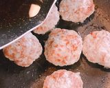 レンコン入り甘酢のシャキシャキハンバーグ作り方8写真