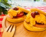 もっちりパンケーキサンド作り方9写真