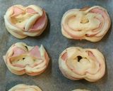チーズたっぷりハムロール作り方10写真