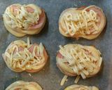 チーズたっぷりハムロール作り方11写真