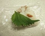 豚しゃぶ大葉梅　パッタンおにぎり作り方8写真