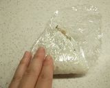 豚しゃぶ大葉梅　パッタンおにぎり作り方9写真