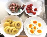ローストポークとキウイのサラダ(^^)作り方1写真