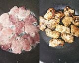 豚肉のすりおろし玉ねぎソ—ス作り方5写真