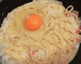 簡単濃厚カルボナーラ！作り方15写真