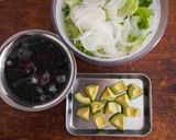 ヘルシー♪お豆腐とアボカドの海藻サラダ作り方2写真