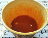 簡単♡蒙古タンメン中本でスープご飯作り方3写真