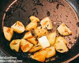 ジャガイモとひじきのカレーバター炒め作り方2写真