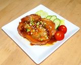 焼かない 鶏の照り焼き /丼作り方1写真