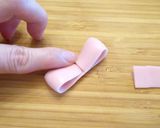 キャラ弁☆てるてる坊主にかわいいリボン作り方2写真