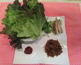 肉そぼろ巻き巻きサラダ作り方6写真