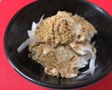新玉ねぎのごままみれ作り方4写真