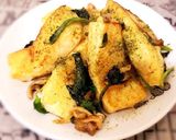 節約♡時短 ガーリックバター豆腐ステーキ作り方9写真