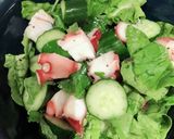 タコと胡瓜のオリーブサラダ作り方3写真