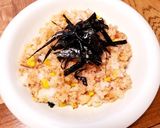 簡単☆飯テロ たらこコーンマヨ炒飯作り方3写真