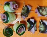 茄子とズッキーニのベーコン巻きイタリアン作り方4写真