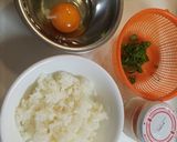 鮭フレーク炒飯作り方1写真