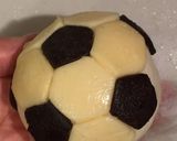 メロンパンdeコッタサッカーボールW杯作り方24写真