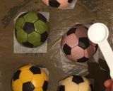 メロンパンdeコッタサッカーボールW杯作り方25写真