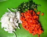 野菜とたまごの即席スープ作り方1写真