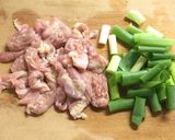 雑な男料理:セセリと九条ネギの焼鳥!!作り方2写真