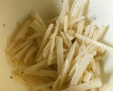 手ごねパンピザ じゃがいも柚子胡椒和え作り方5写真
