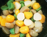 茹でずに簡単！蒟蒻と竹輪と椎茸の甘辛煮作り方5写真