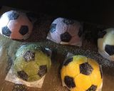メロンパンdeコッタサッカーボールW杯作り方27写真