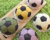 メロンパンdeコッタサッカーボールW杯作り方28写真