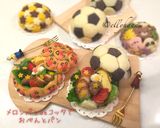 メロンパンdeコッタサッカーボールW杯作り方33写真