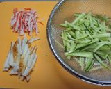 ちくわきゅうりのナムル風作り方1写真