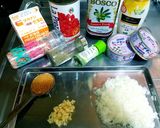 トマトとツナのクリームパスタ作り方1写真